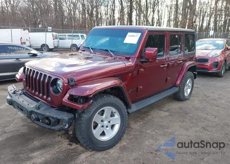 2021 Jeep Wrangler Unlimited High Altitude 4X4 из США, поврежденный, VIN 1C4HJXEN3MW638792
